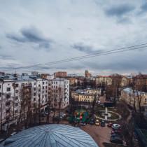 Виды из окон Жилое здание «Автозаводская ул., 11»
